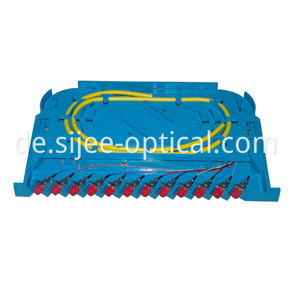 fiber optic splice tray